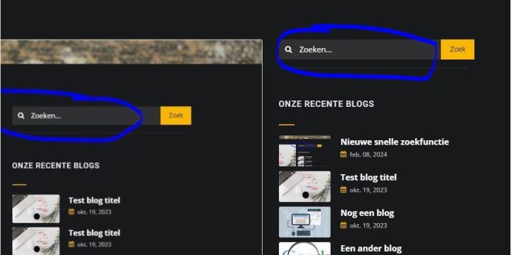 Bekijk deze afbeelding van blog Nieuwe snelle zoekfunctie en Craft, cms op Webburo Spring